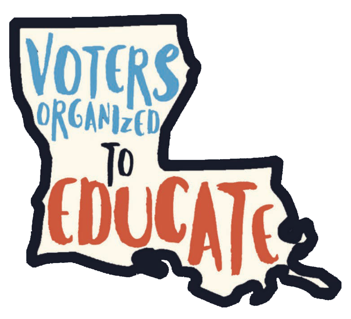 voters organized to educate Louisiana logo