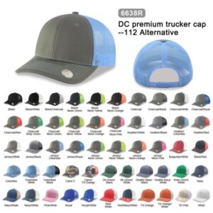 DC112 Premium Trucker Cap